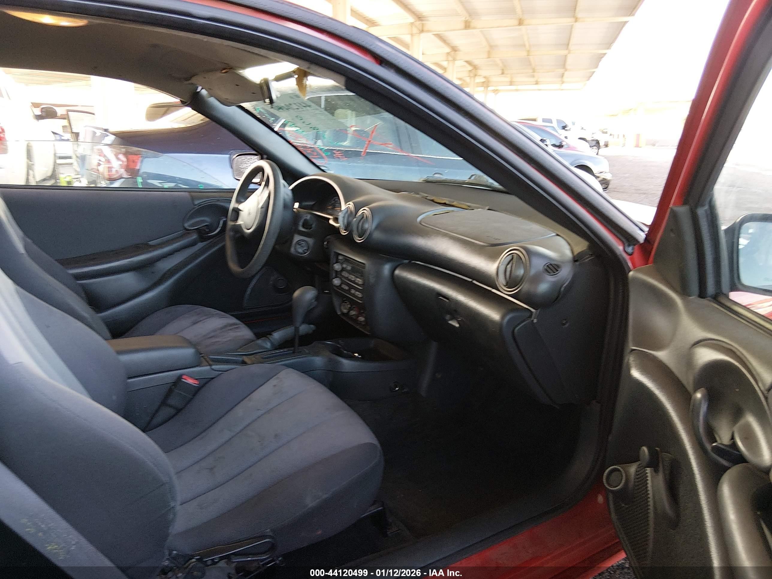 2004 Pontiac Sunfire   Красный vin: 1G2JB12F147350860