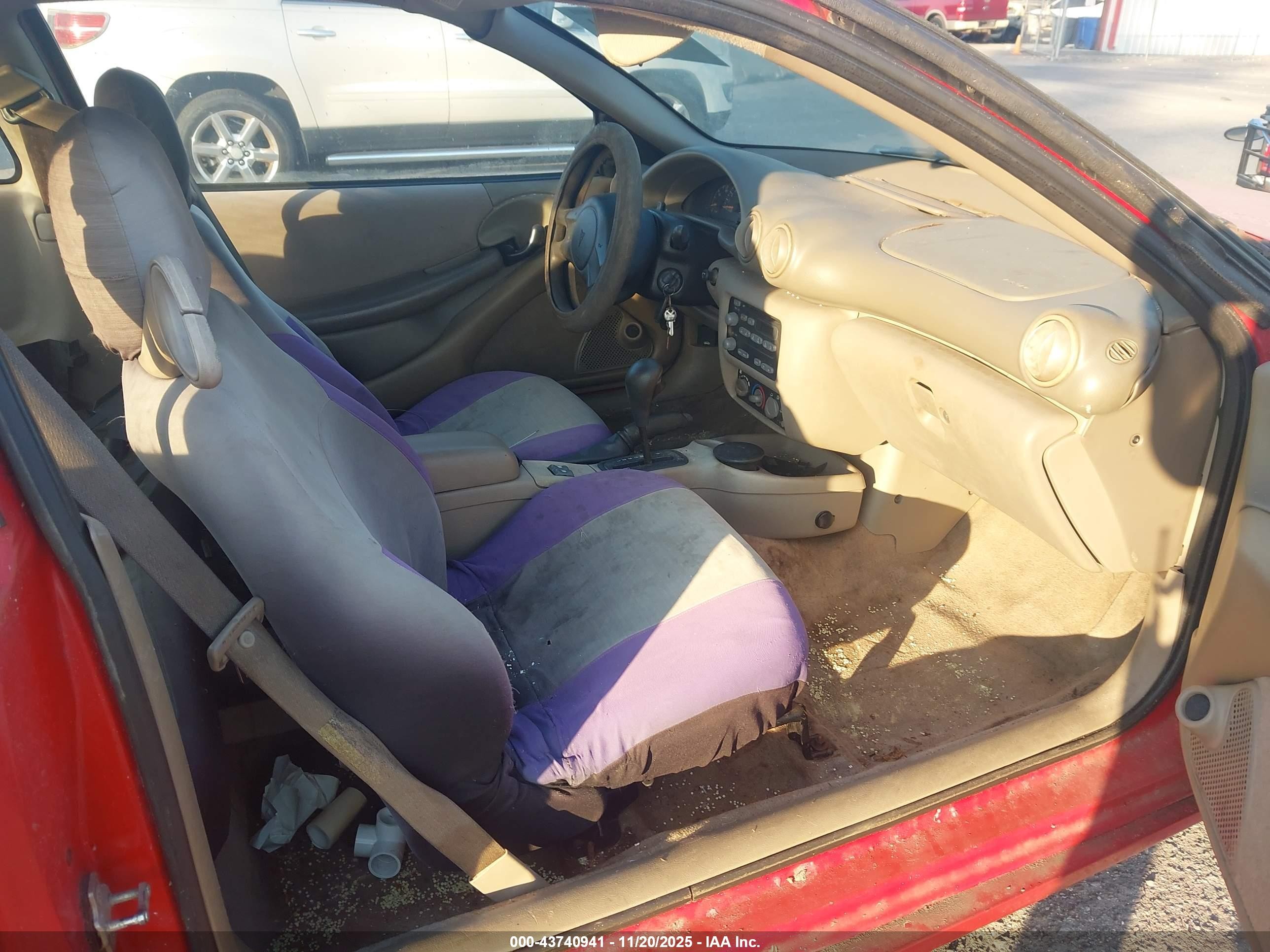 2004 Pontiac Sunfire   Red vin: 1G2JB12F147361776