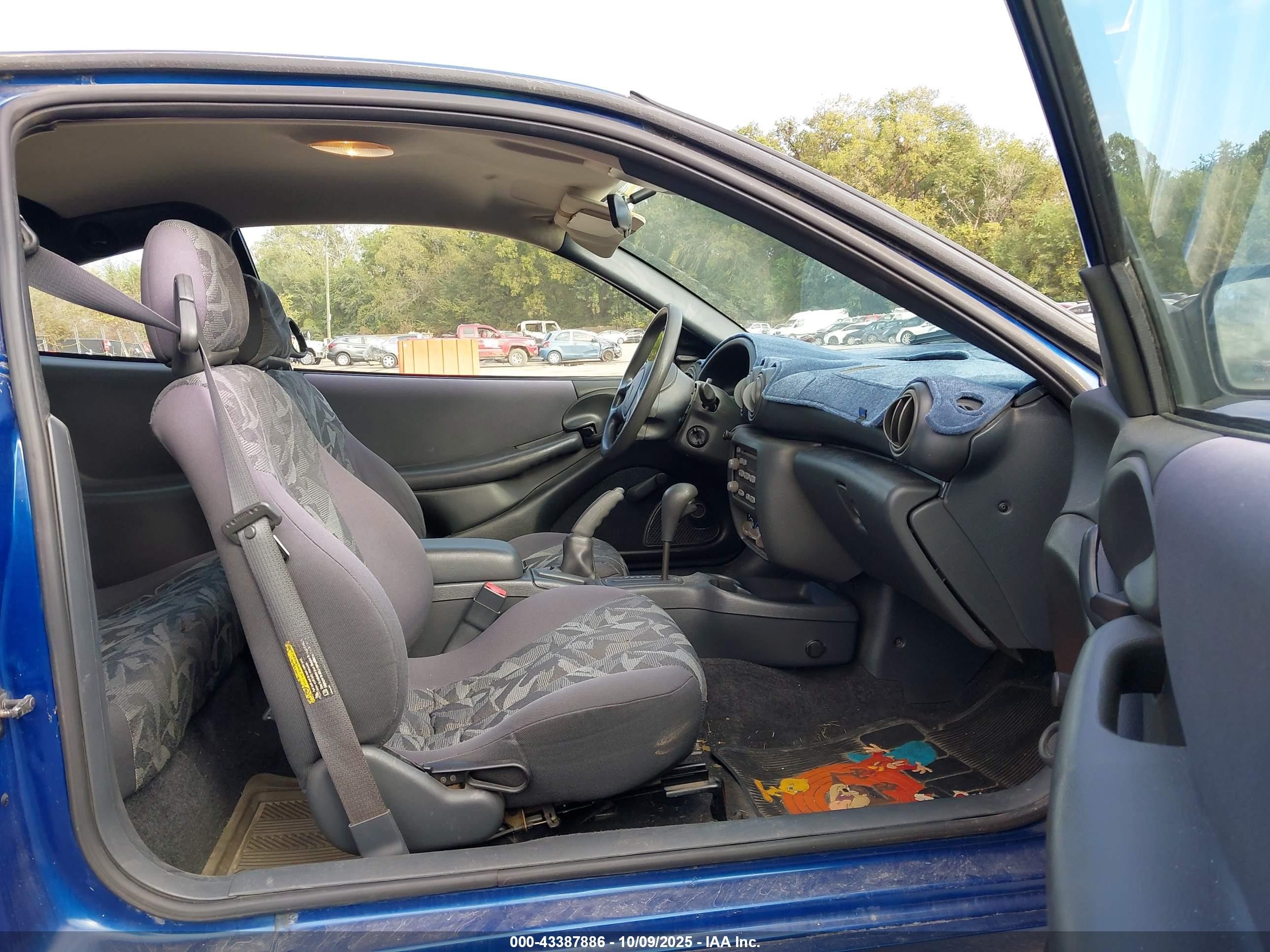 2003 Pontiac Sunfire Blue vin: 1G2JB12F237155249