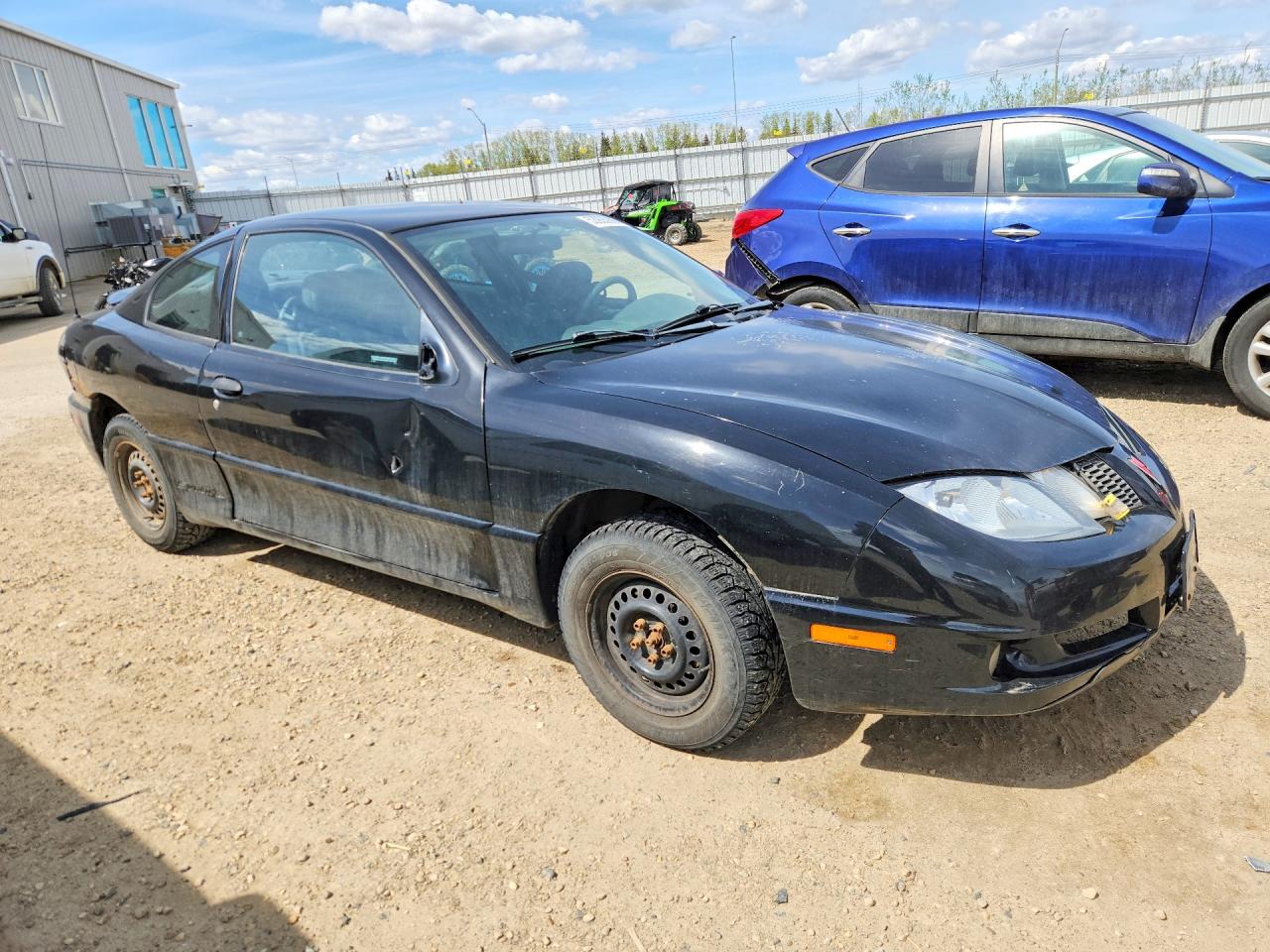 2003 Pontiac Sunfire Black vin: 1G2JB12F237212744