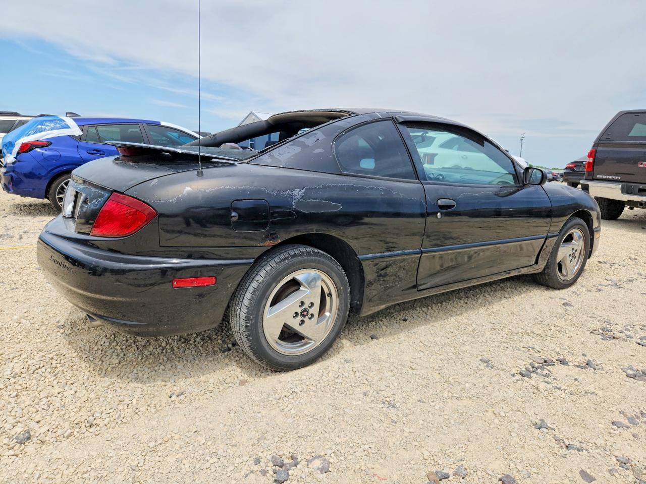 2003 Pontiac Sunfire Черный vin: 1G2JB12F237237854