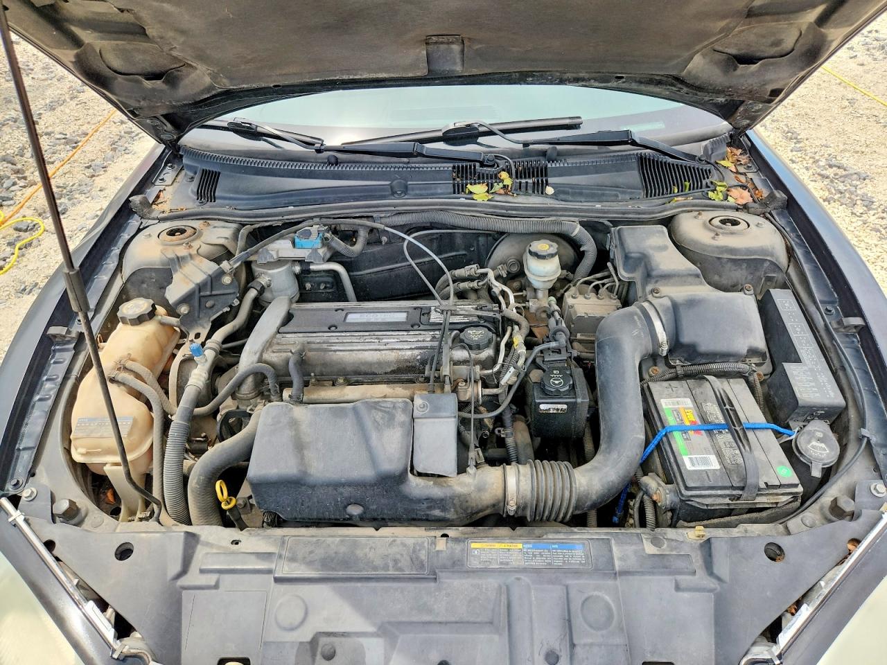 2003 Pontiac Sunfire Черный vin: 1G2JB12F237237854