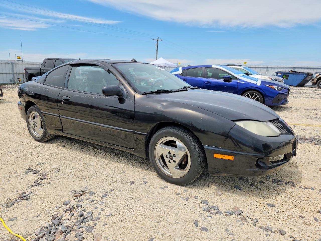 2003 Pontiac Sunfire Черный vin: 1G2JB12F237237854