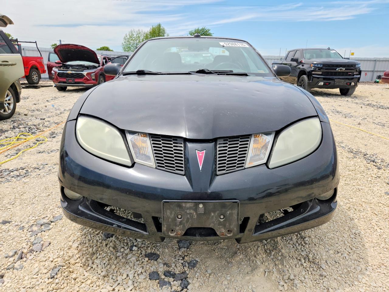 2003 Pontiac Sunfire Черный vin: 1G2JB12F237237854