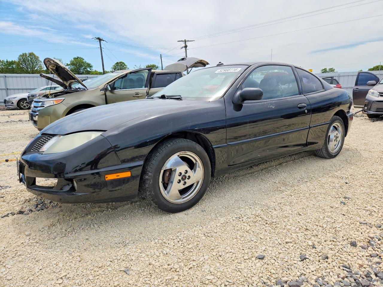 2003 Pontiac Sunfire Черный vin: 1G2JB12F237237854