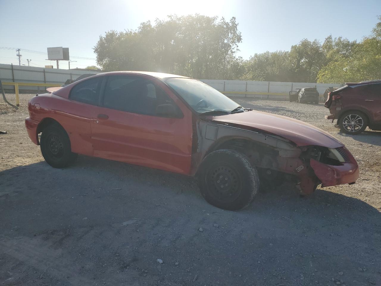 2003 Pontiac Sunfire Red vin: 1G2JB12F237372817