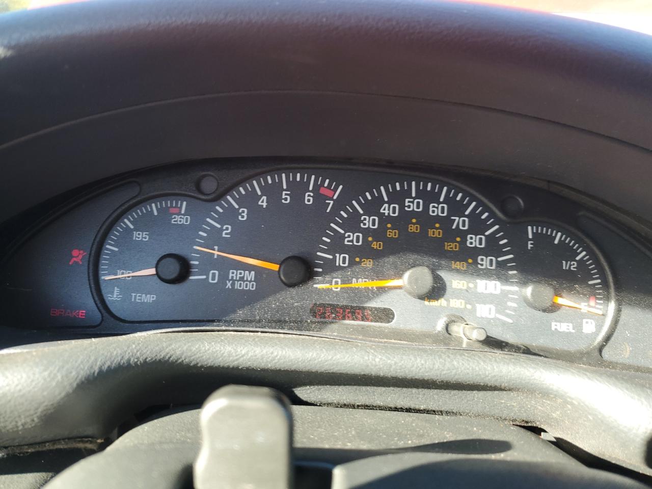 2003 Pontiac Sunfire Red vin: 1G2JB12F237372817