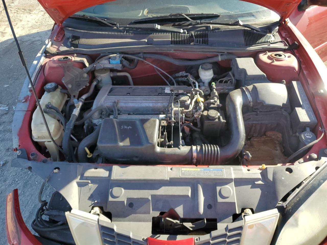 2003 Pontiac Sunfire Red vin: 1G2JB12F237372817