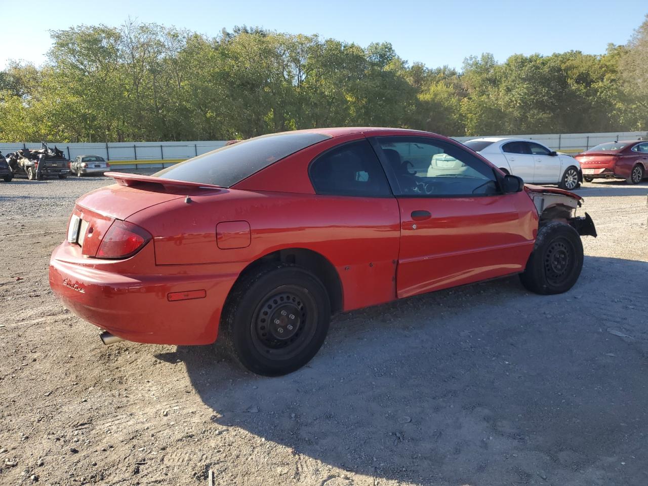 2003 Pontiac Sunfire Red vin: 1G2JB12F237372817