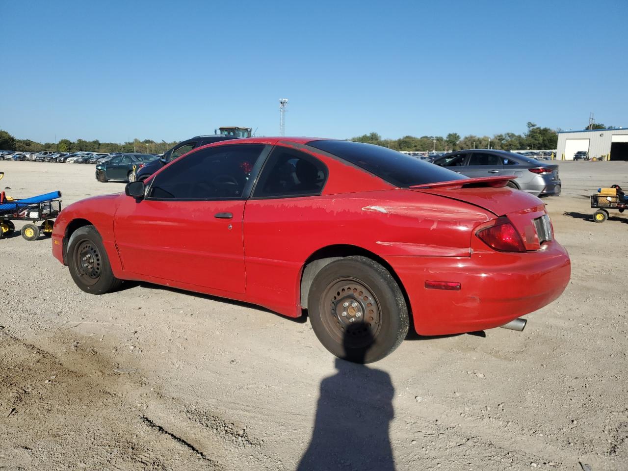 2003 Pontiac Sunfire Red vin: 1G2JB12F237372817
