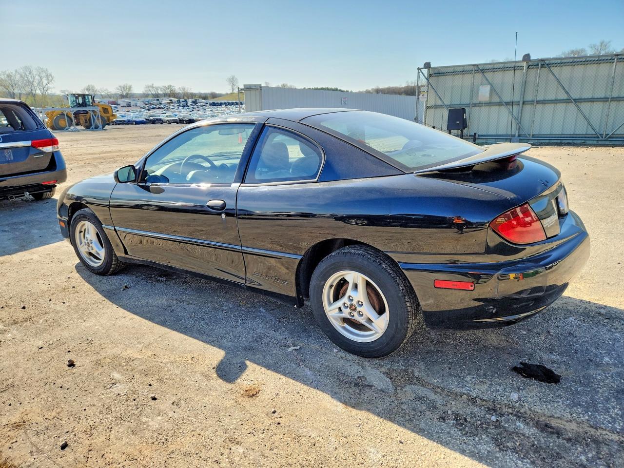 2004 Pontiac Sunfire Black vin: 1G2JB12F247234678