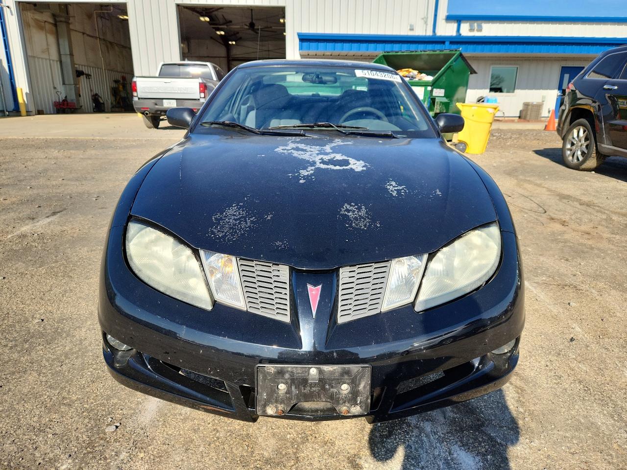 2004 Pontiac Sunfire Black vin: 1G2JB12F247234678