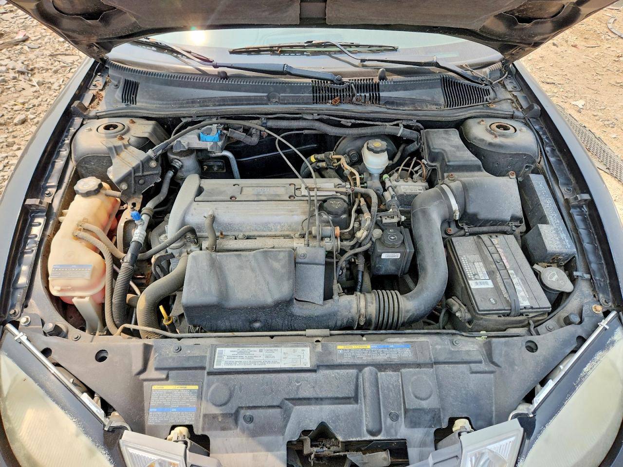 2004 Pontiac Sunfire Black vin: 1G2JB12F247234678