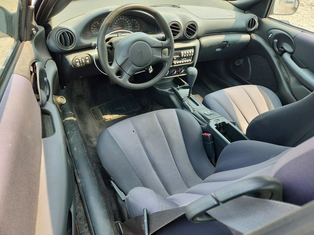 2004 Pontiac Sunfire Black vin: 1G2JB12F247234678