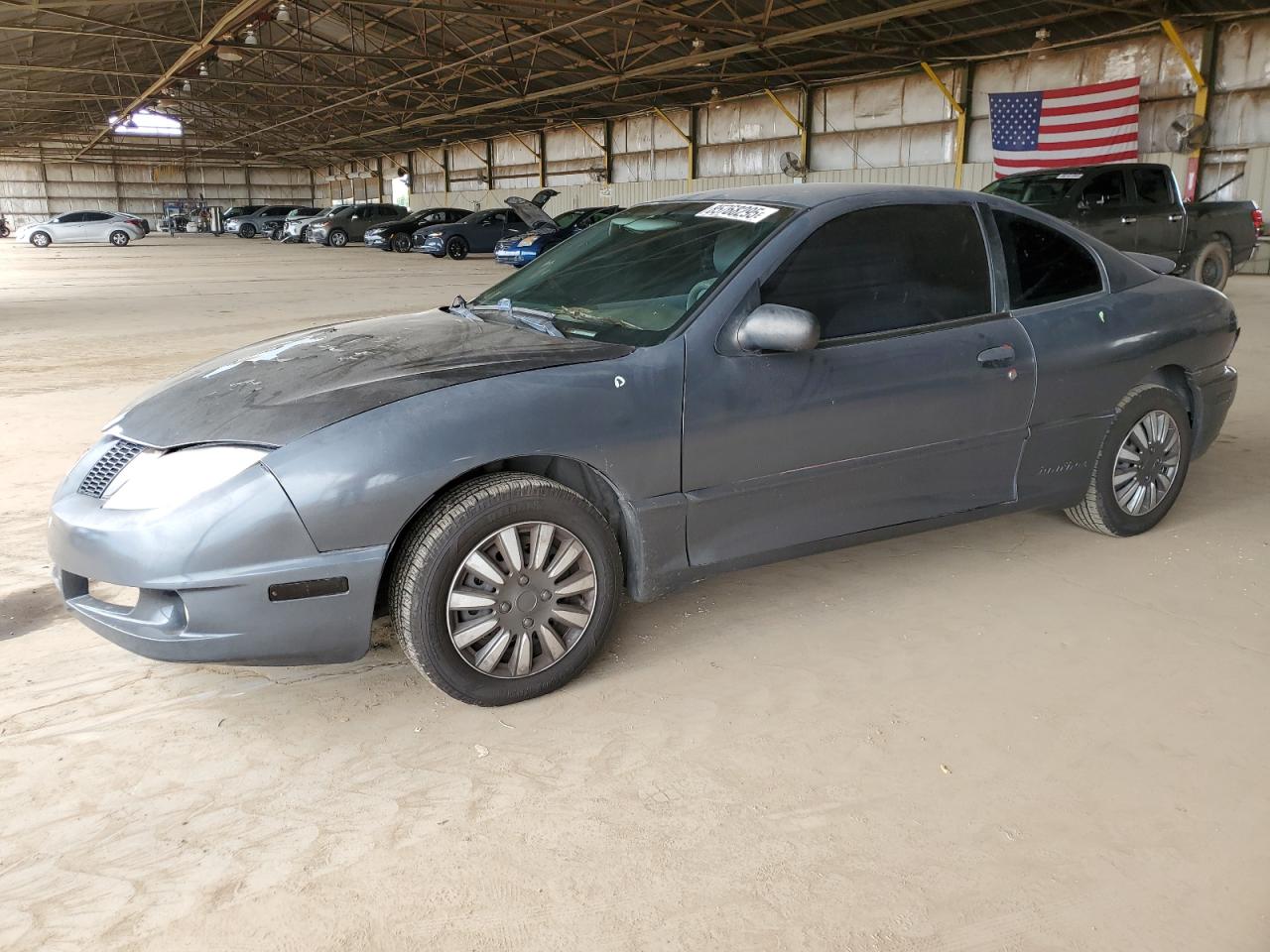 2004 Pontiac Sunfire Gray vin: 1G2JB12F247293892