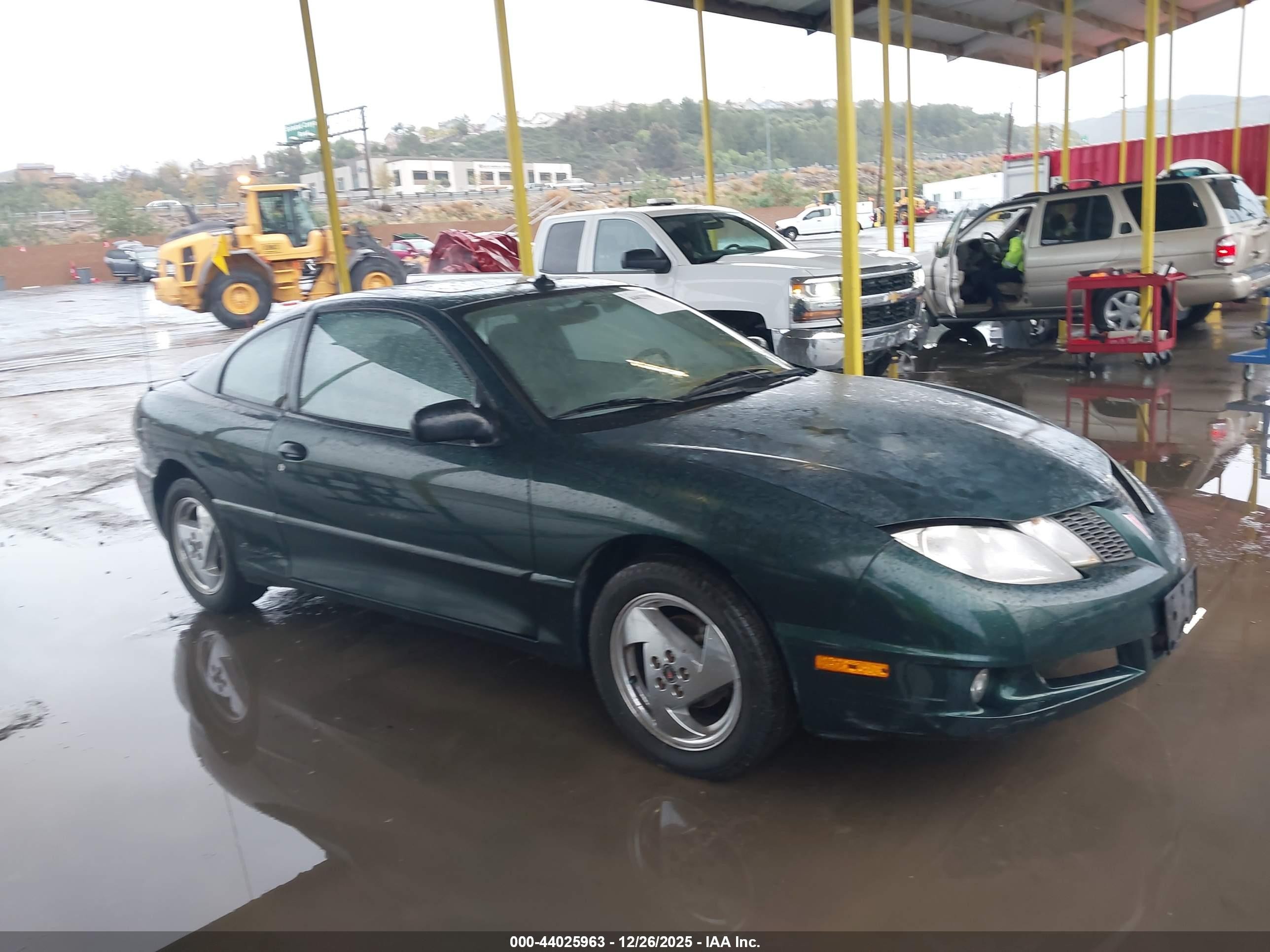 2003 Pontiac Sunfire   Green vin: 1G2JB12F337199311
