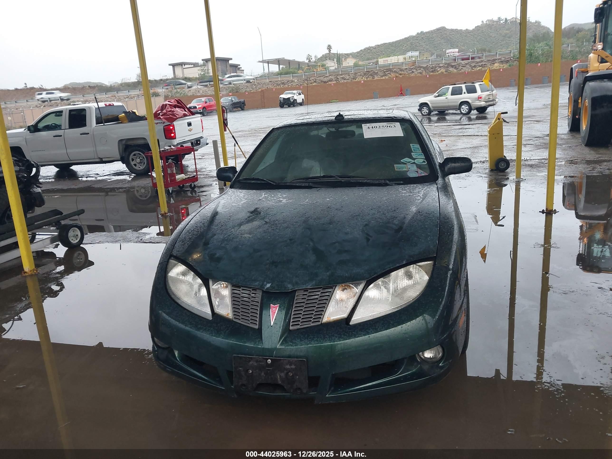 2003 Pontiac Sunfire   Green vin: 1G2JB12F337199311