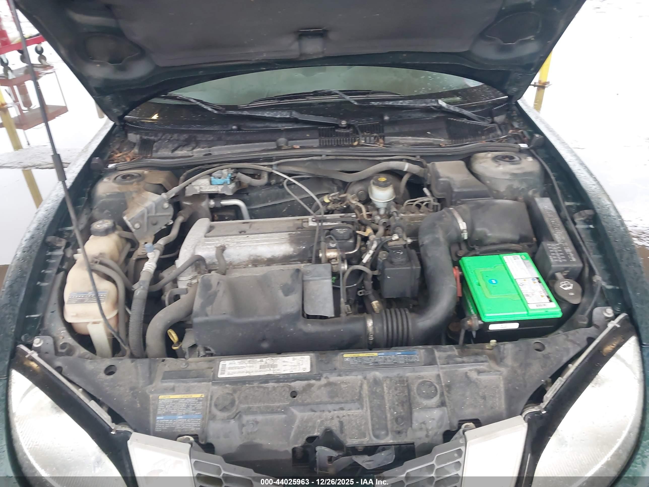 2003 Pontiac Sunfire   Green vin: 1G2JB12F337199311