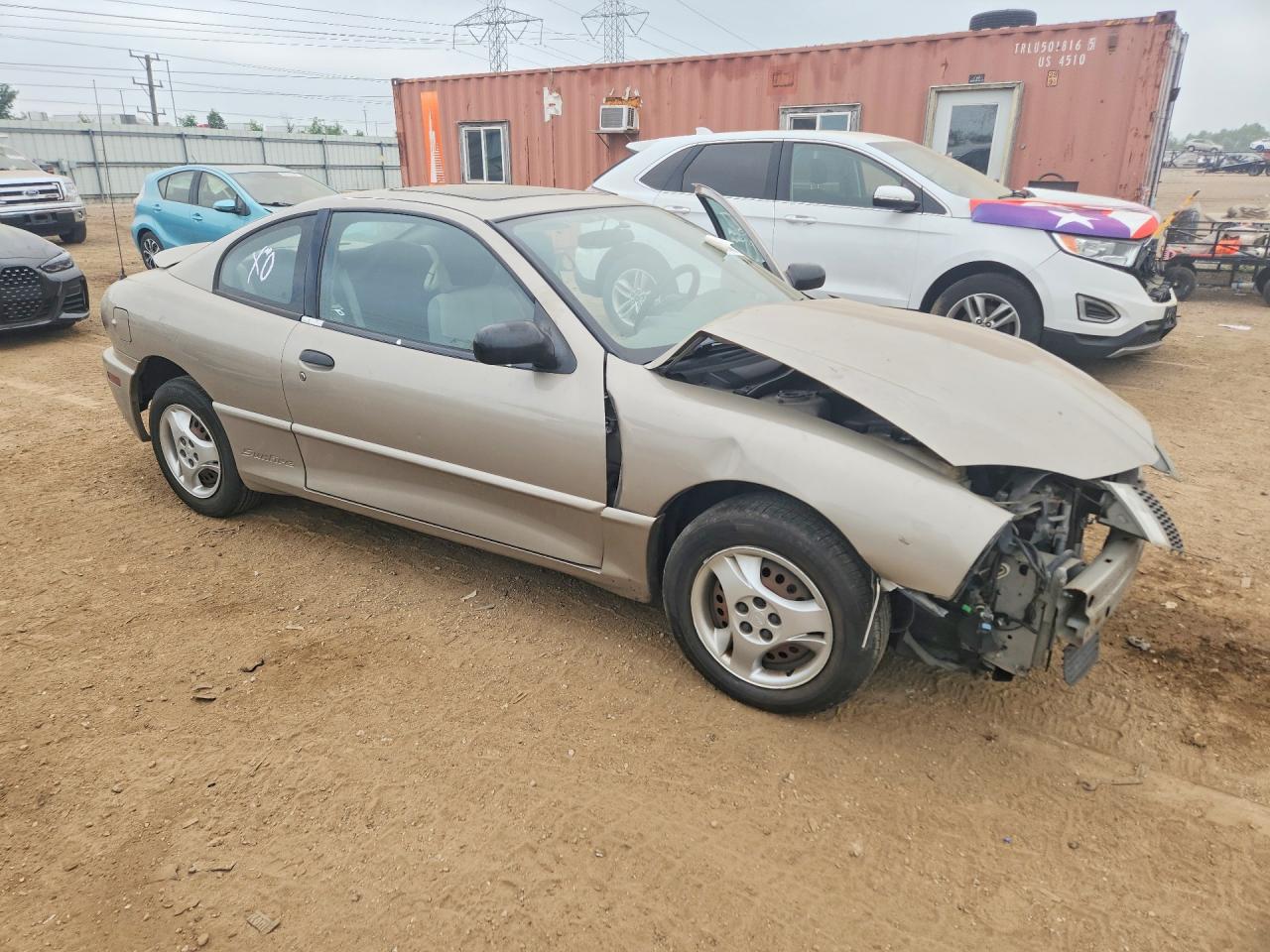 2004 Pontiac Sunfire Beige vin: 1G2JB12F347268712