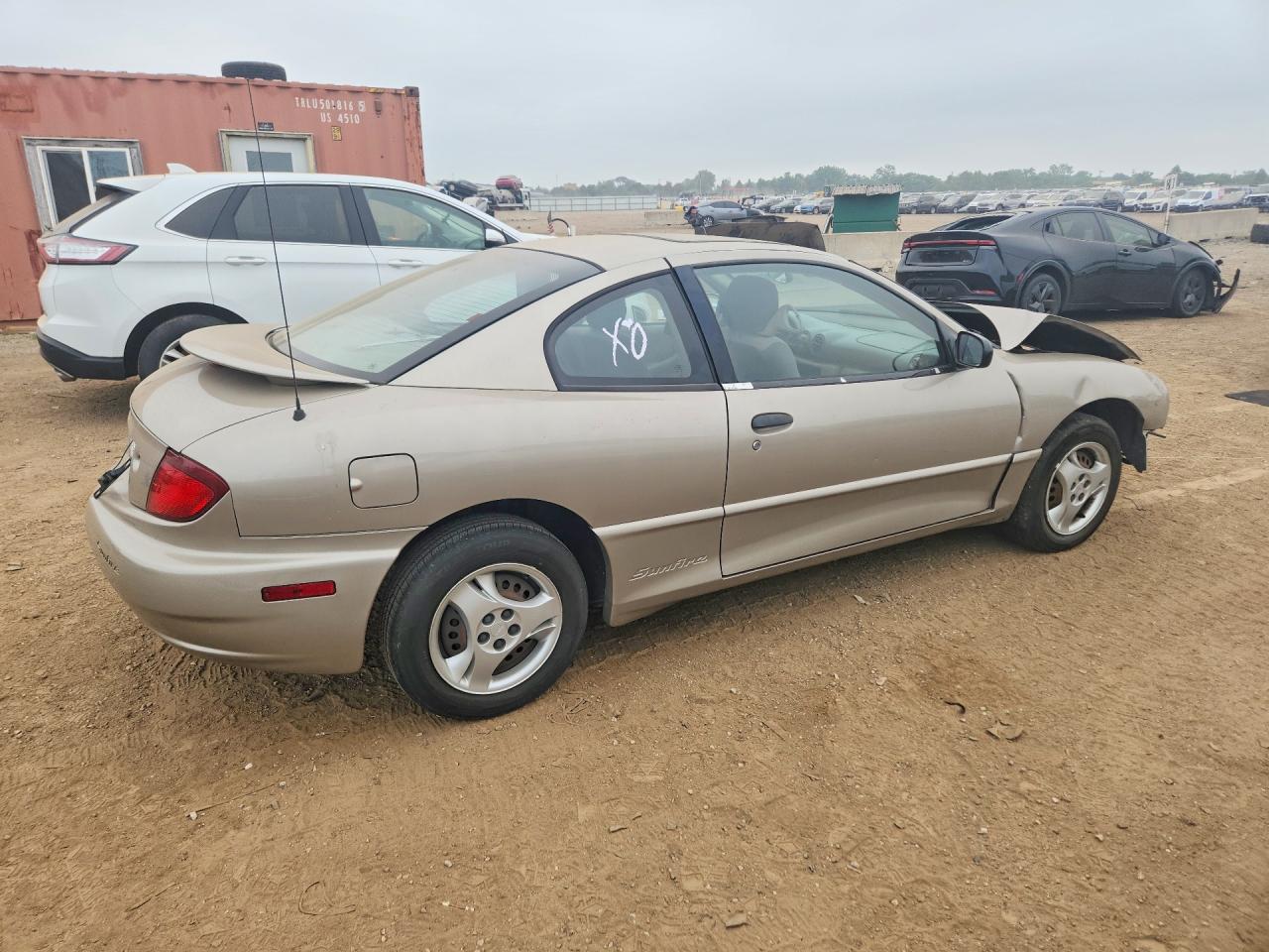 2004 Pontiac Sunfire Beige vin: 1G2JB12F347268712