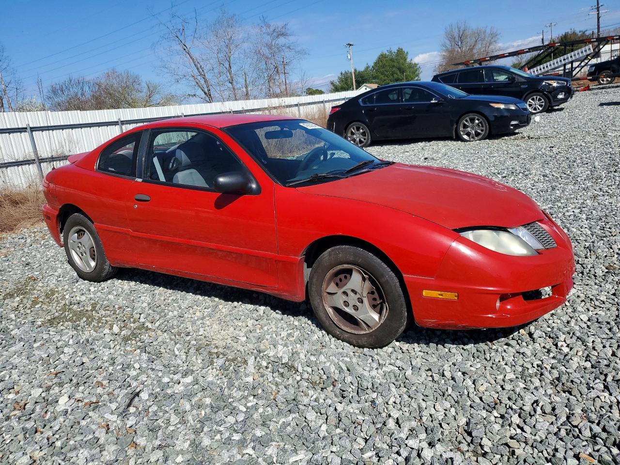 2004 Pontiac Sunfire Красный vin: 1G2JB12F347342422