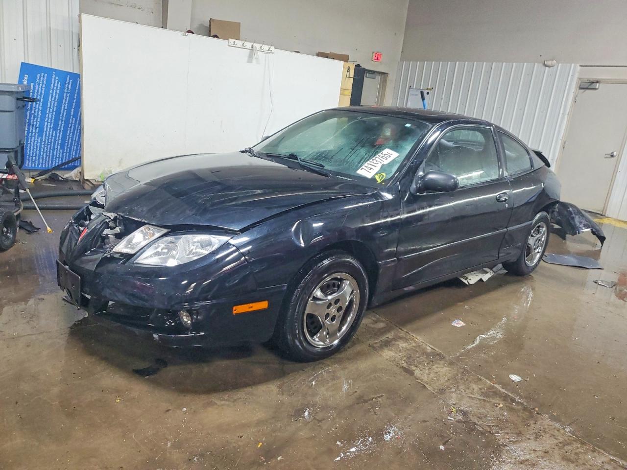 2004 Pontiac Sunfire Черный vin: 1G2JB12F447135487