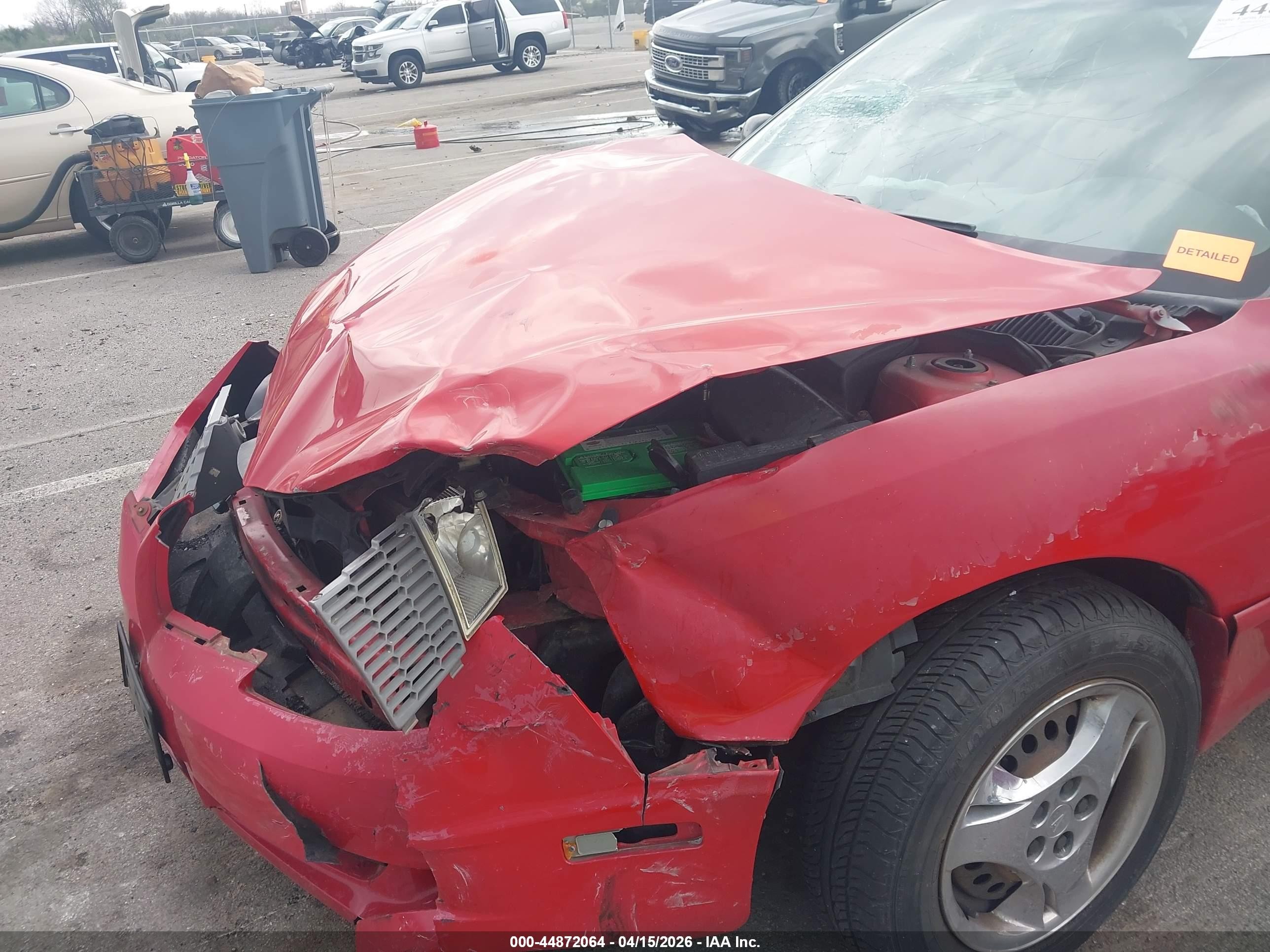 2004 Pontiac Sunfire   Красный vin: 1G2JB12F447164455