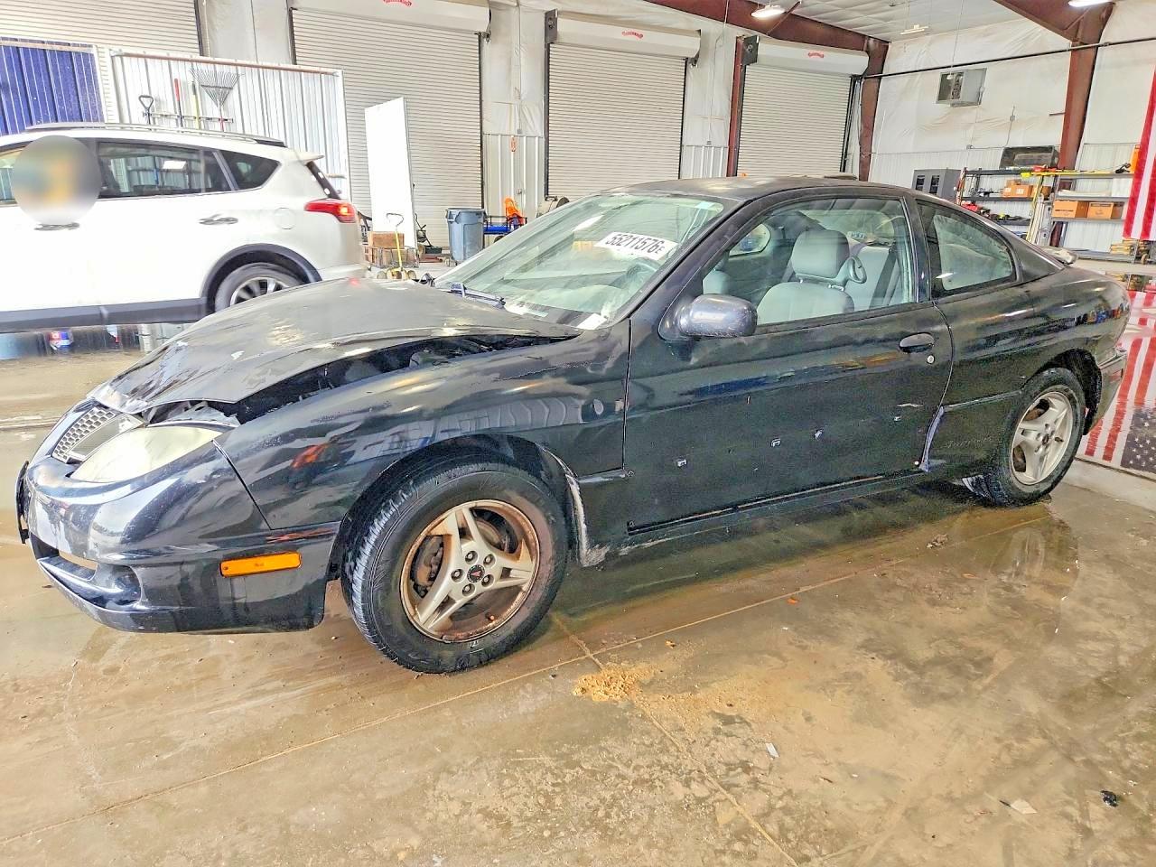 2004 Pontiac Sunfire Black vin: 1G2JB12F447227120