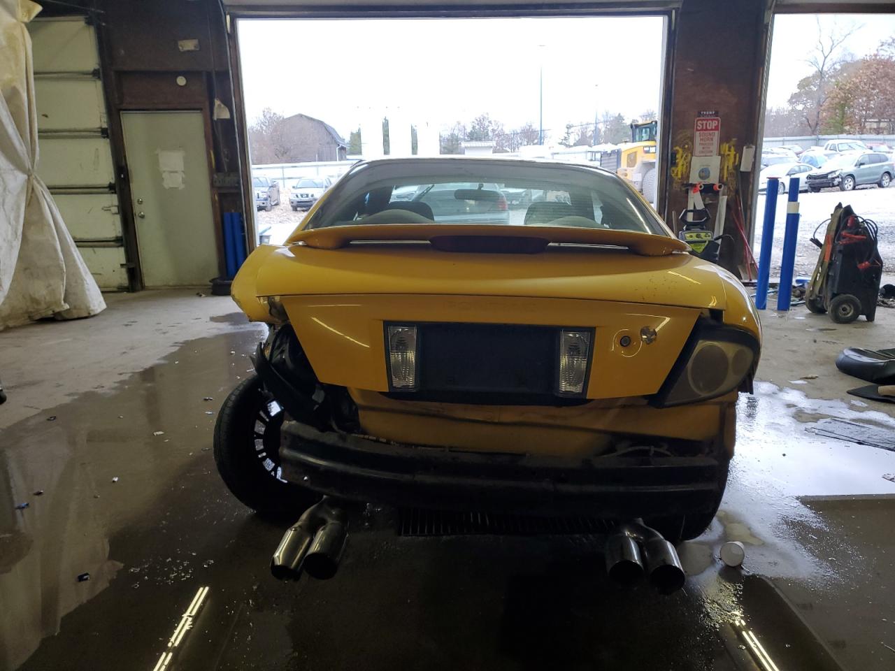 2003 Pontiac Sunfire Yellow vin: 1G2JB12F537282223