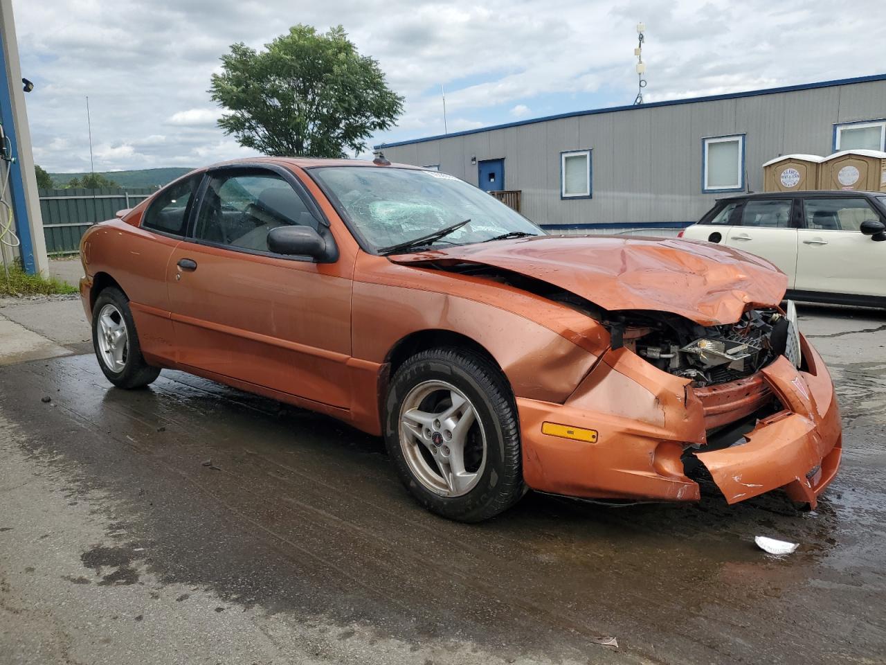2004 Pontiac Sunfire Orange vin: 1G2JB12F547289514