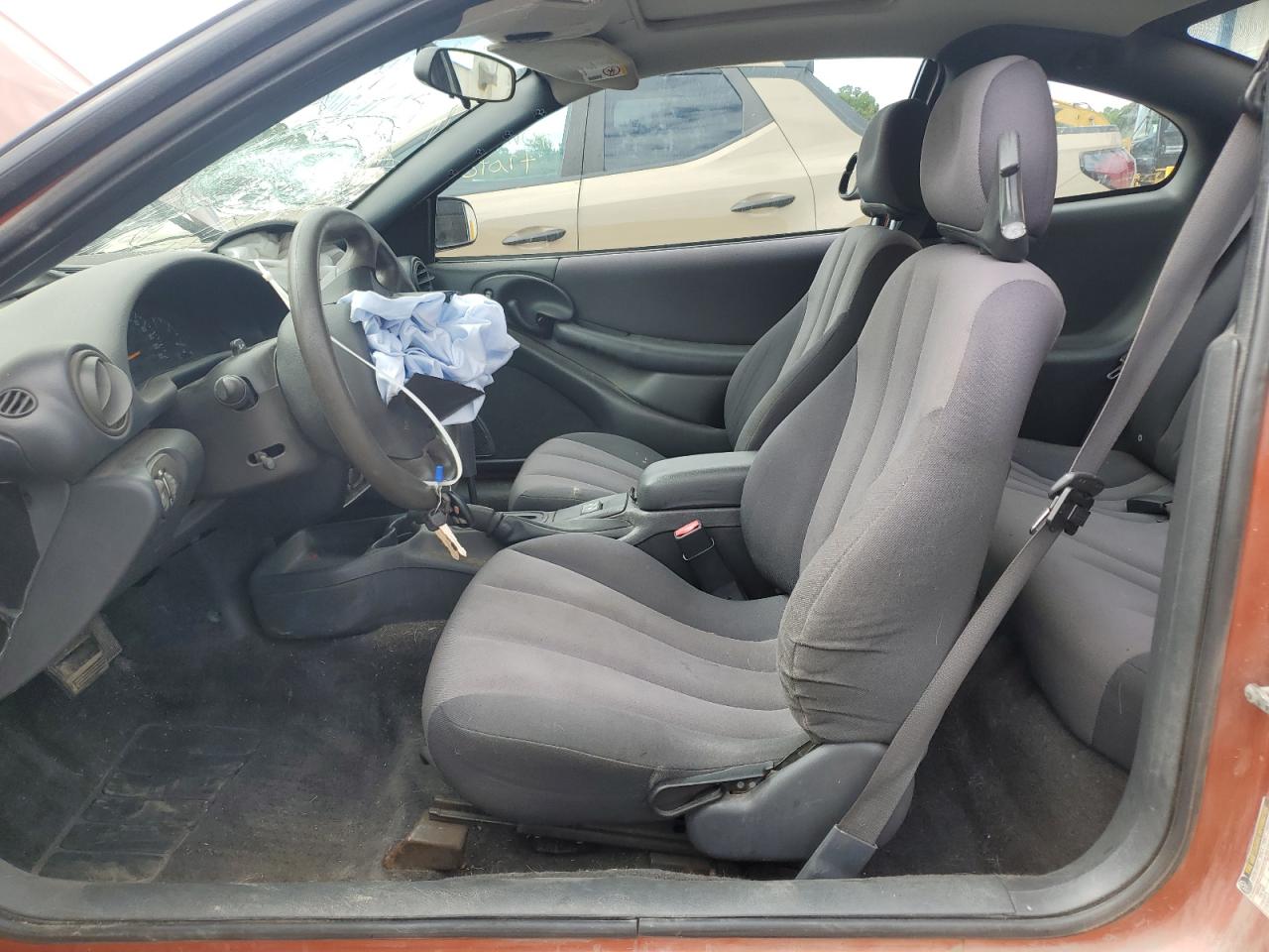 2004 Pontiac Sunfire Orange vin: 1G2JB12F547289514