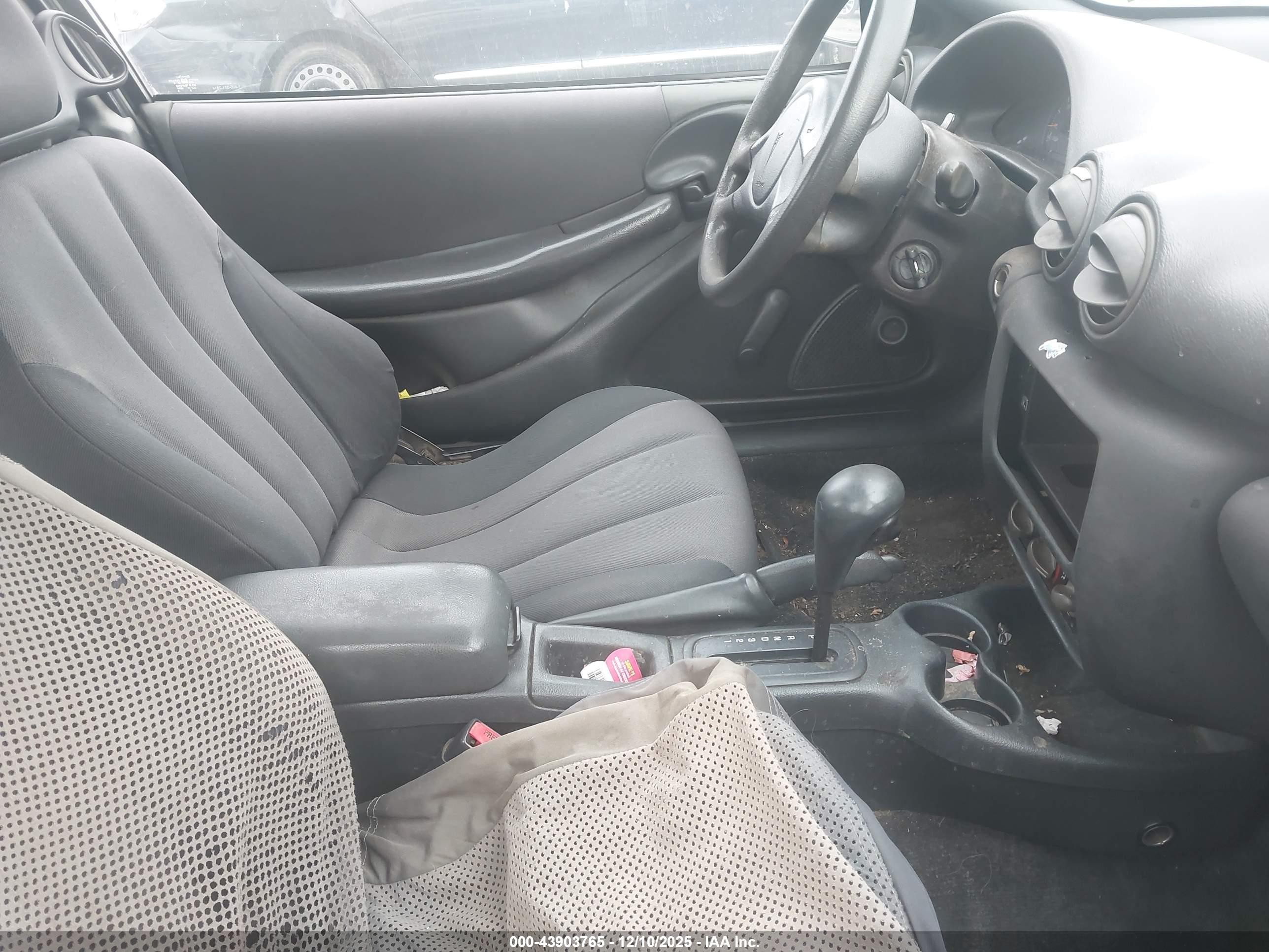 2004 Pontiac Sunfire   Серый vin: 1G2JB12F647221450