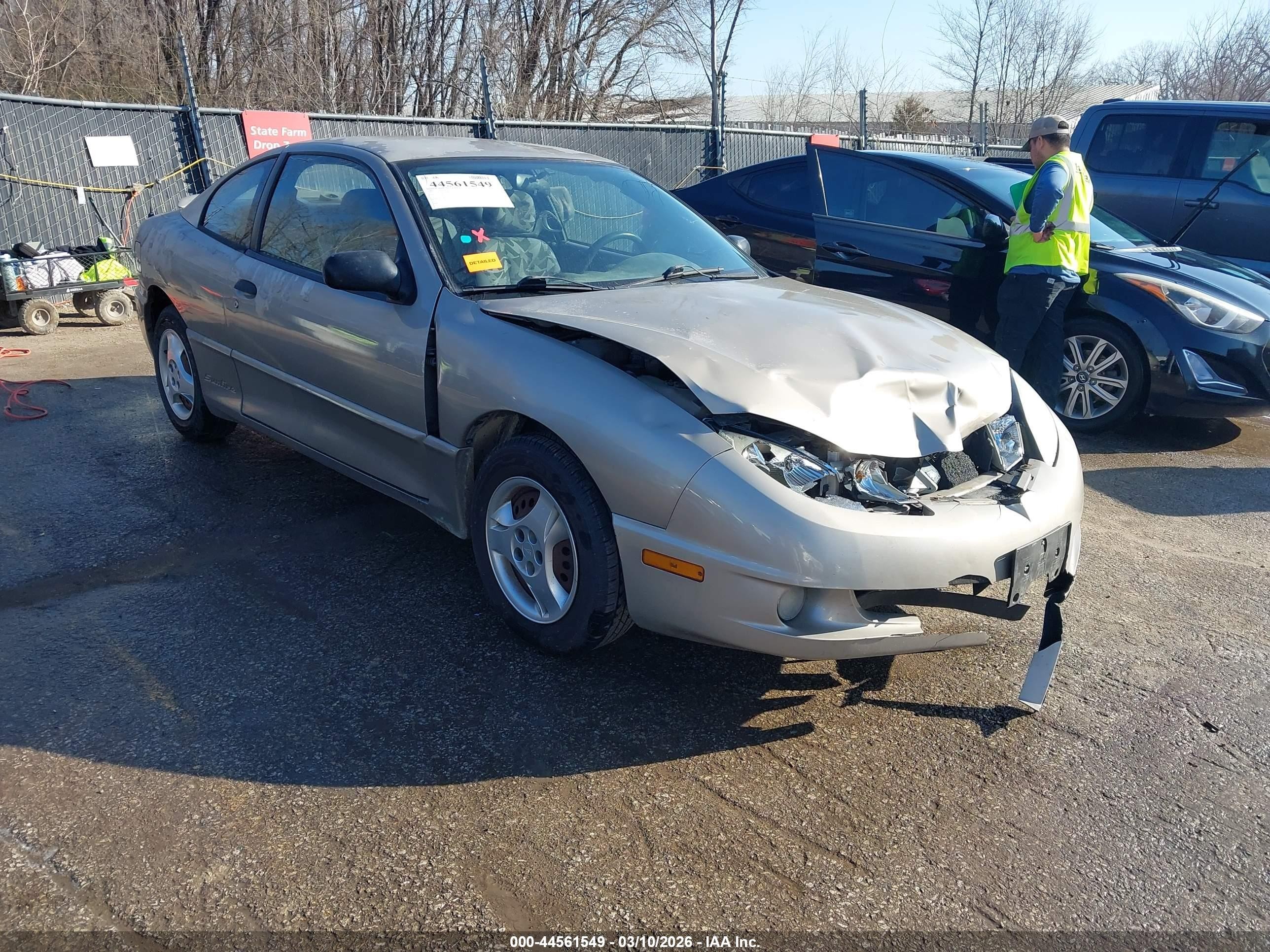 2003 Pontiac Sunfire   Желто-коричневый vin: 1G2JB12F737259882
