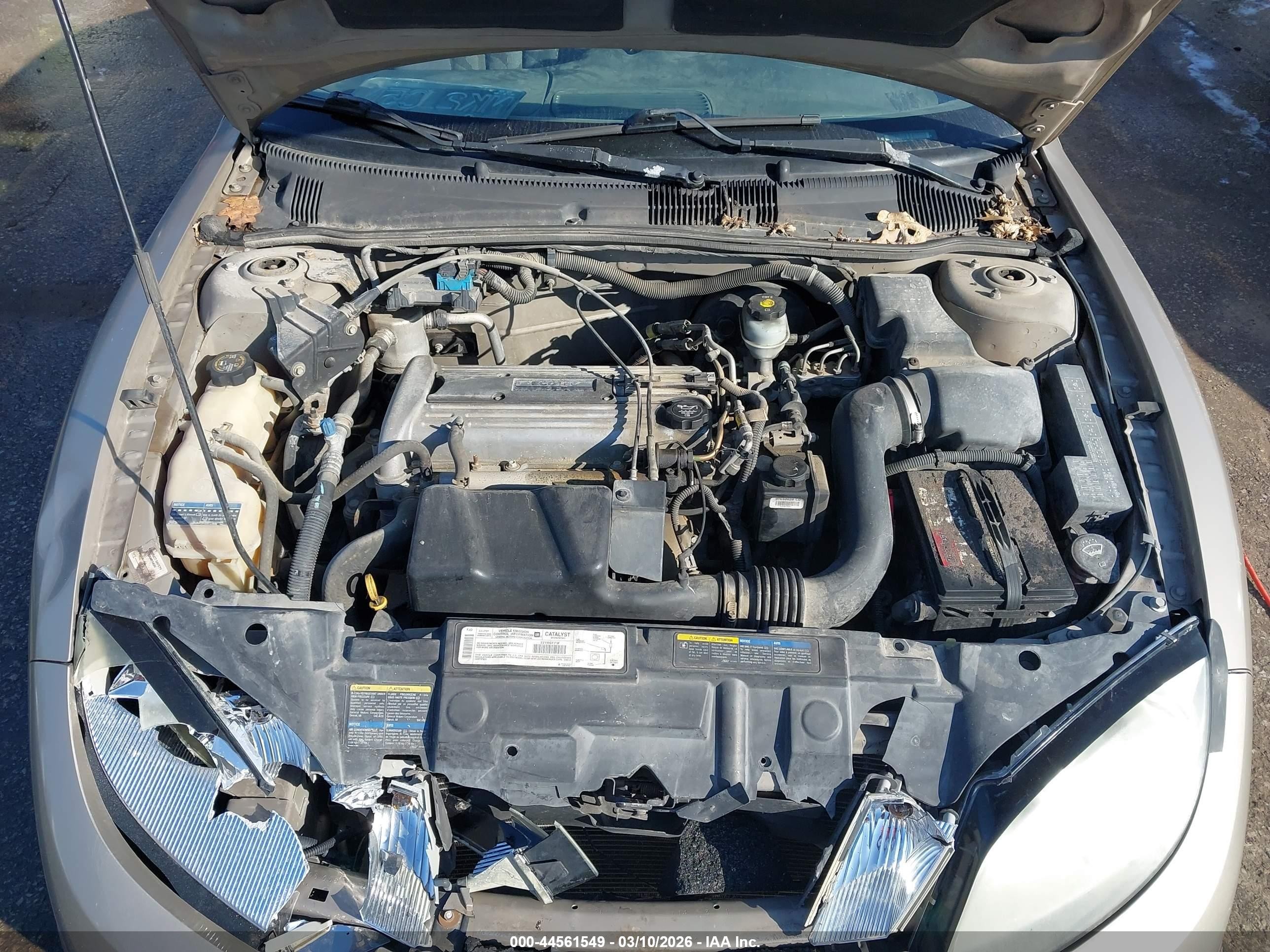 2003 Pontiac Sunfire   Желто-коричневый vin: 1G2JB12F737259882