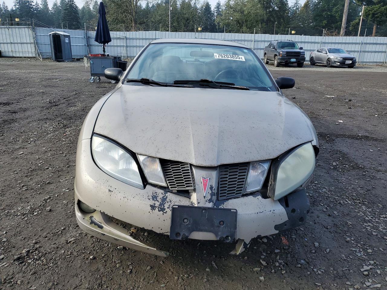 2003 Pontiac Sunfire Beige vin: 1G2JB12F737298486