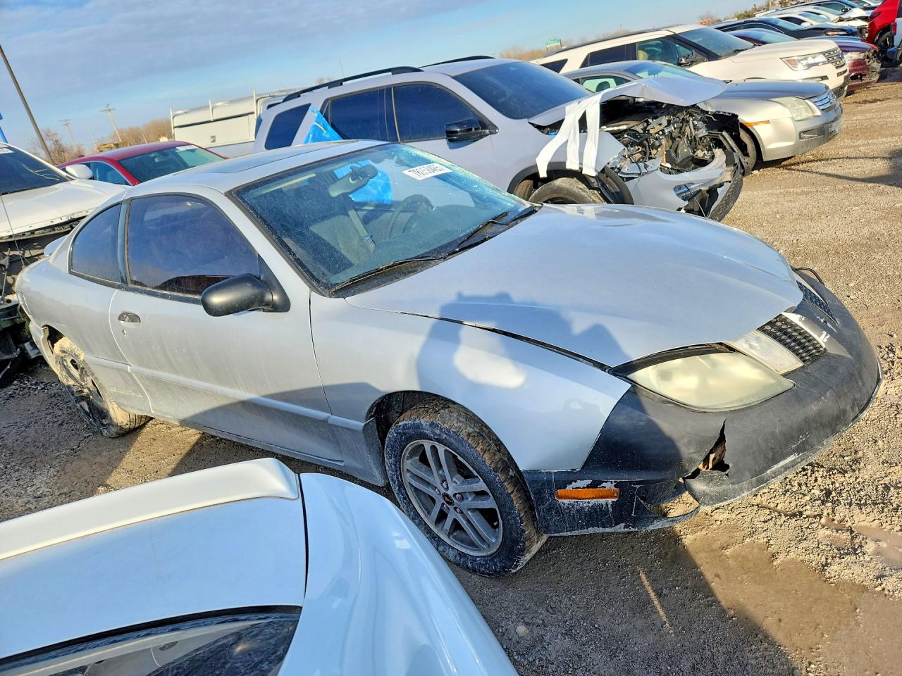 2003 Pontiac Sunfire Silver vin: 1G2JB12F737366155