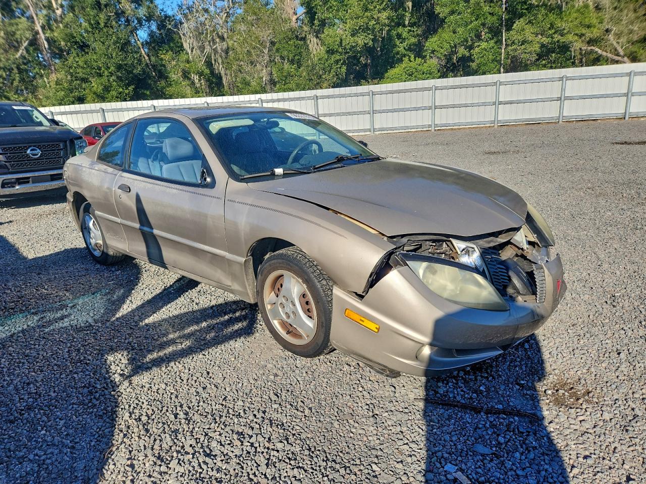 2004 Pontiac Sunfire Tan vin: 1G2JB12F747140263