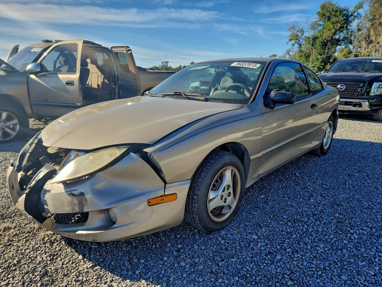 2004 Pontiac Sunfire Tan vin: 1G2JB12F747140263