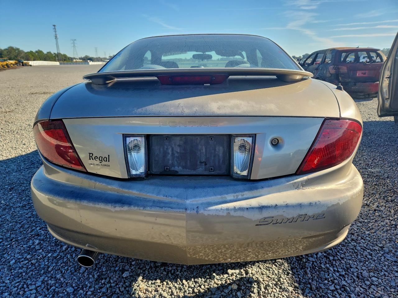 2004 Pontiac Sunfire Tan vin: 1G2JB12F747140263