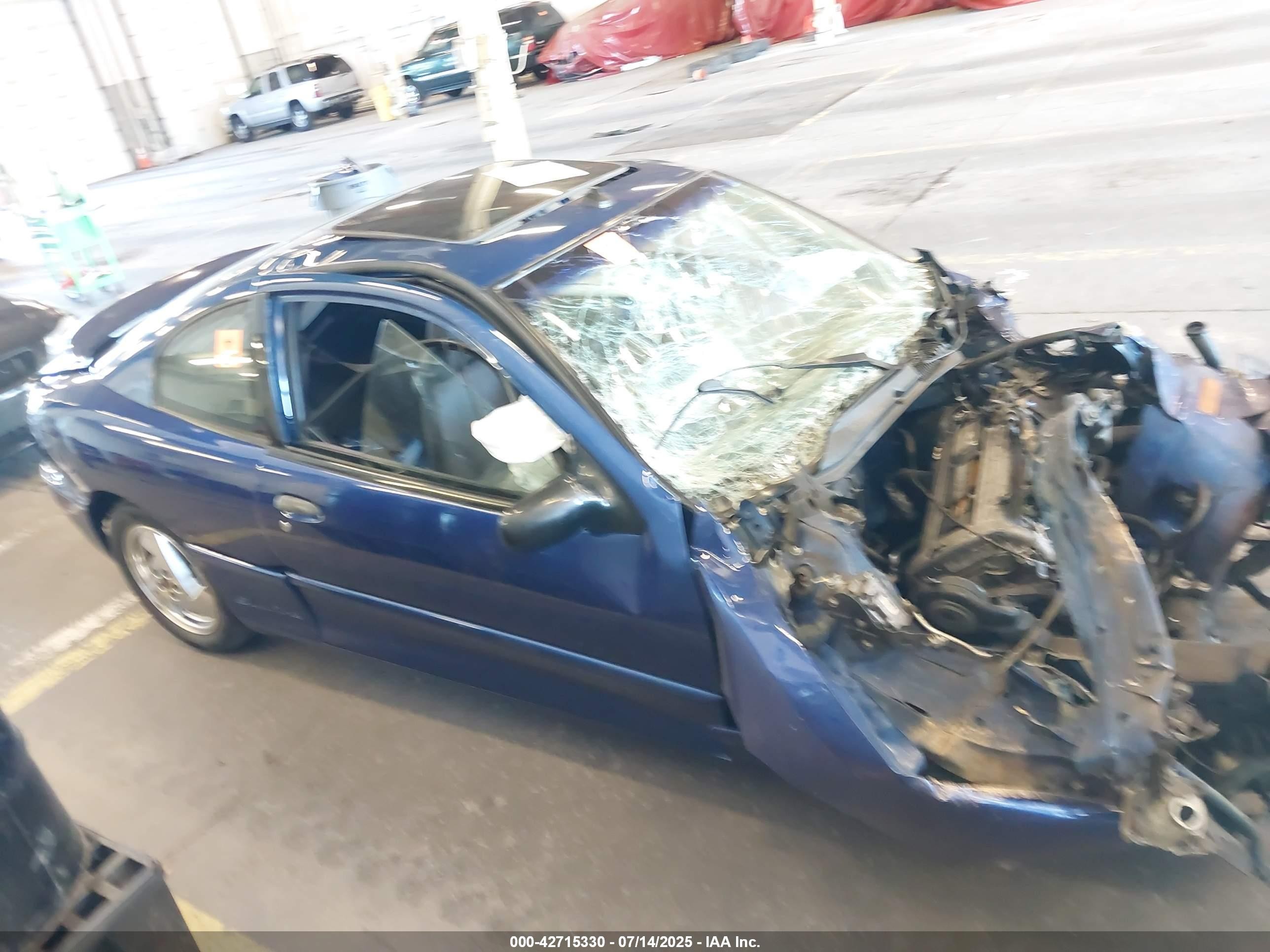 2004 Pontiac Sunfire   Синий vin: 1G2JB12F747146239