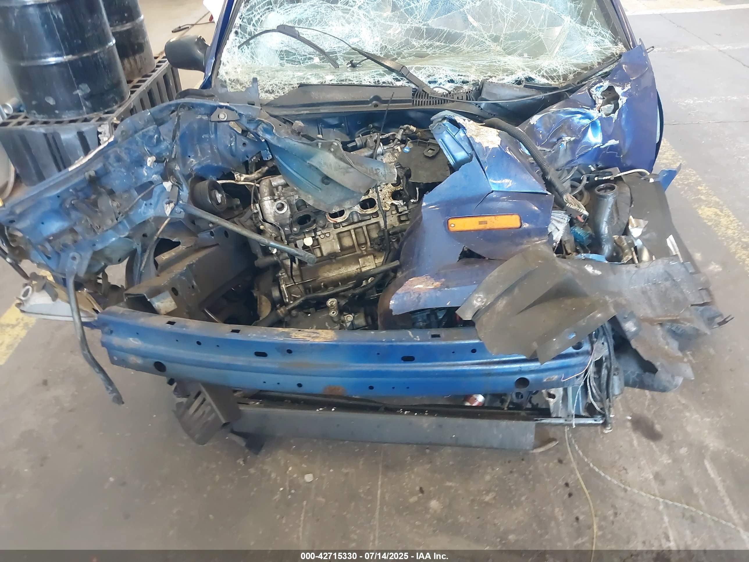 2004 Pontiac Sunfire   Синий vin: 1G2JB12F747146239