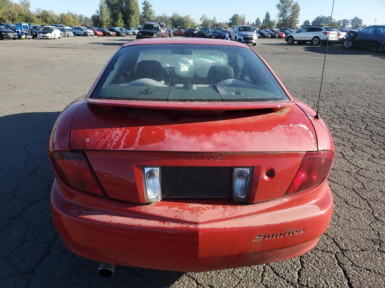 2004 Pontiac Sunfire Red vin: 1G2JB12F847259309