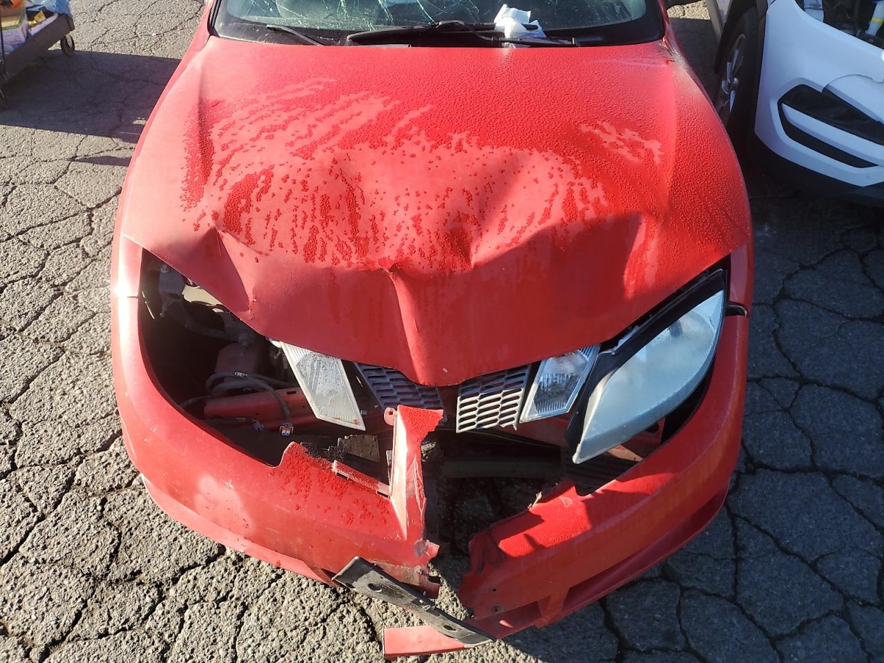 2004 Pontiac Sunfire Red vin: 1G2JB12F847259309