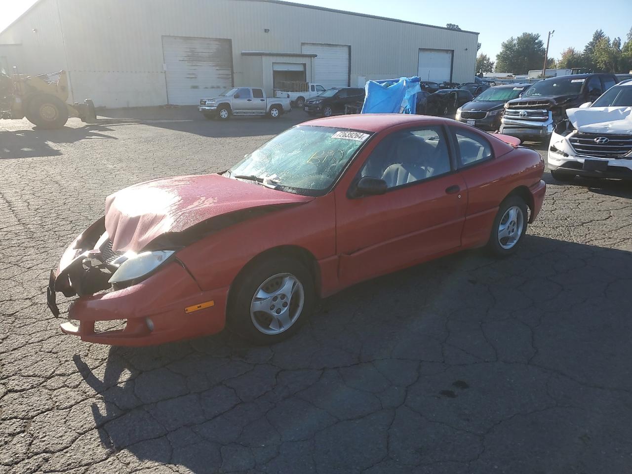 2004 Pontiac Sunfire Красный vin: 1G2JB12F847259309