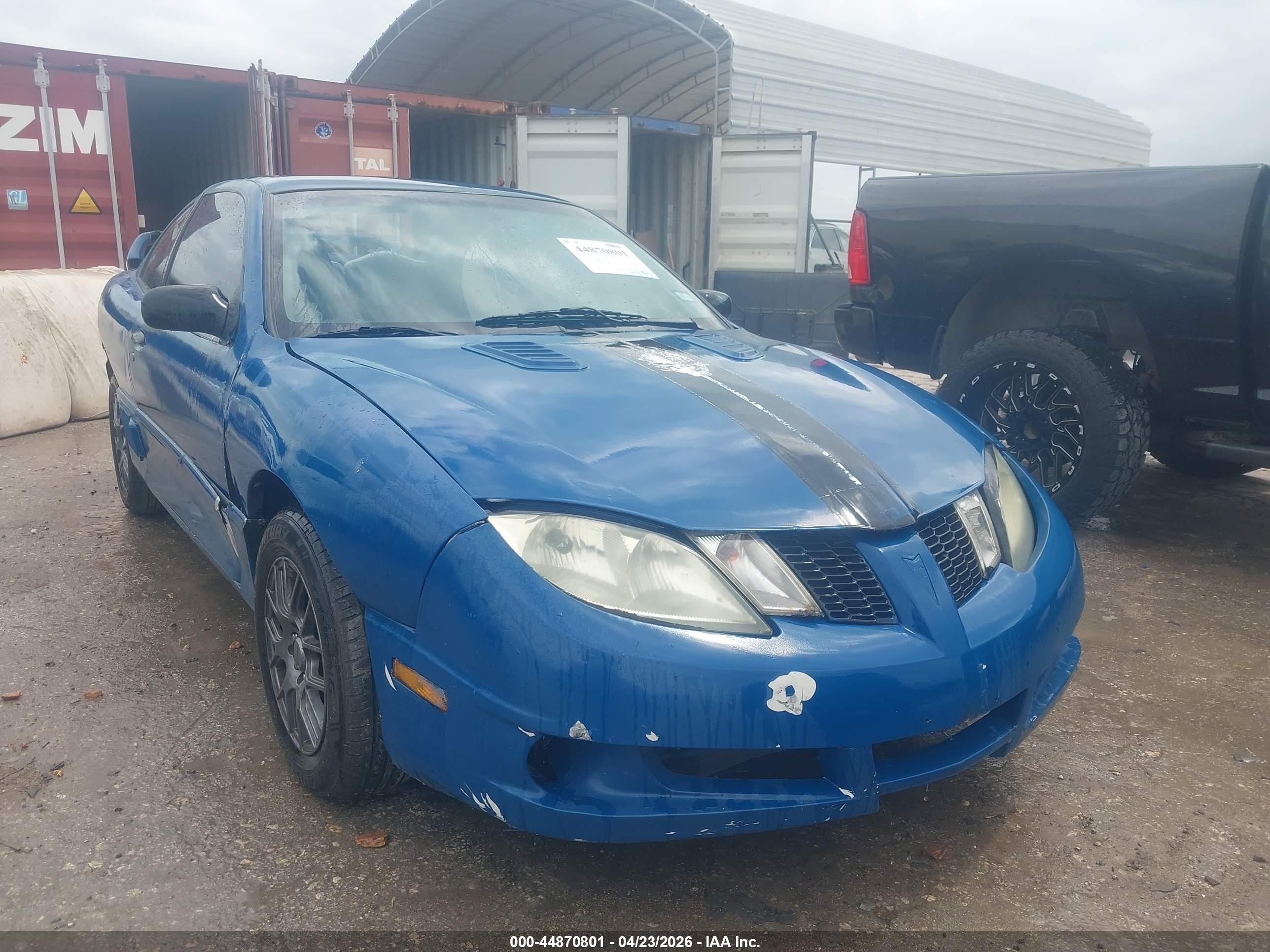 2004 Pontiac Sunfire   Синий vin: 1G2JB12F847262386