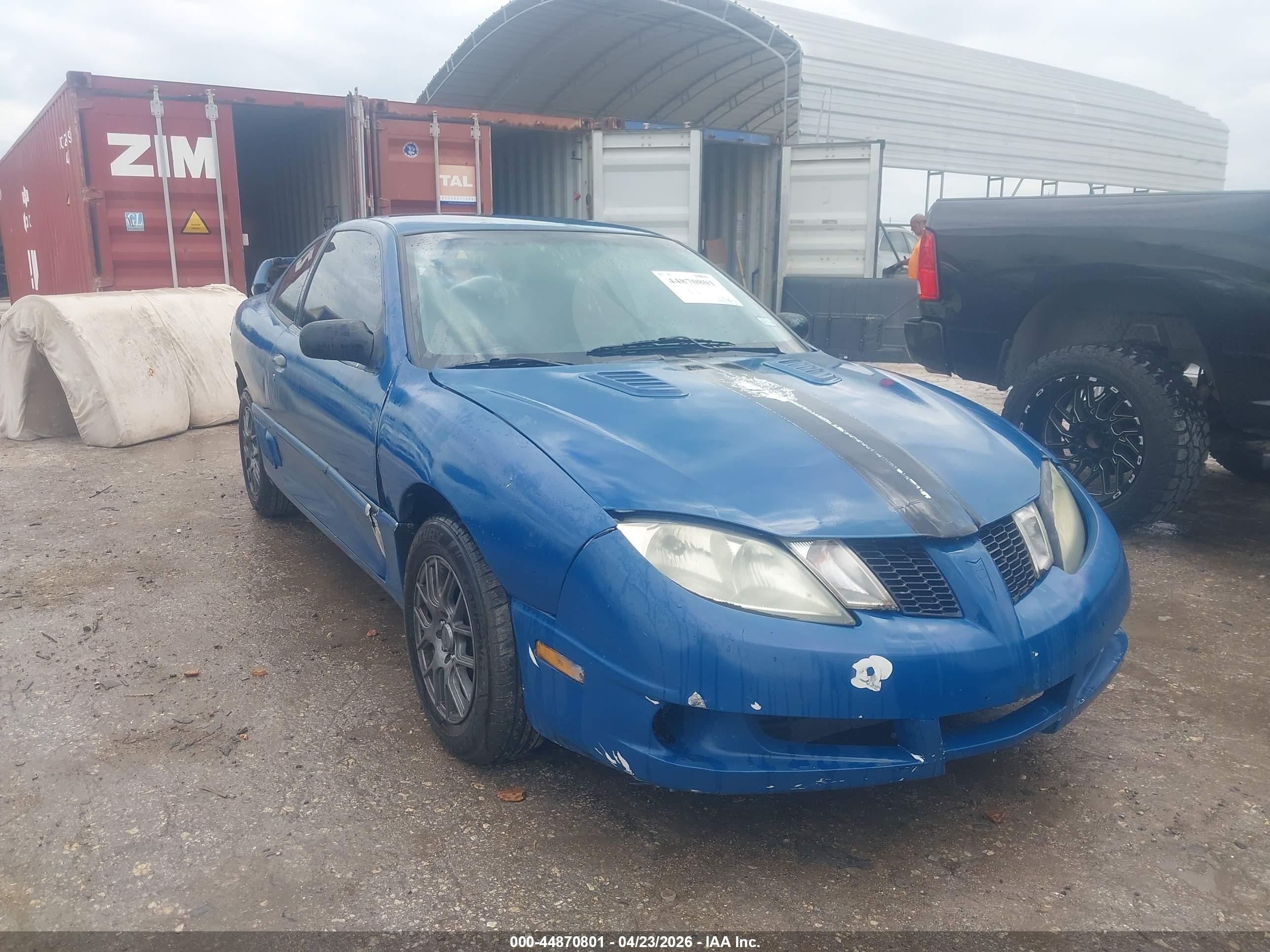2004 Pontiac Sunfire   Blue vin: 1G2JB12F847262386