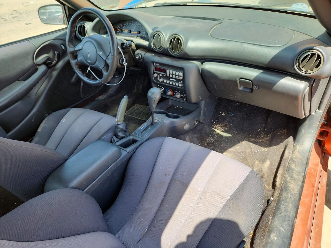 2004 Pontiac Sunfire Orange vin: 1G2JB12F847347034