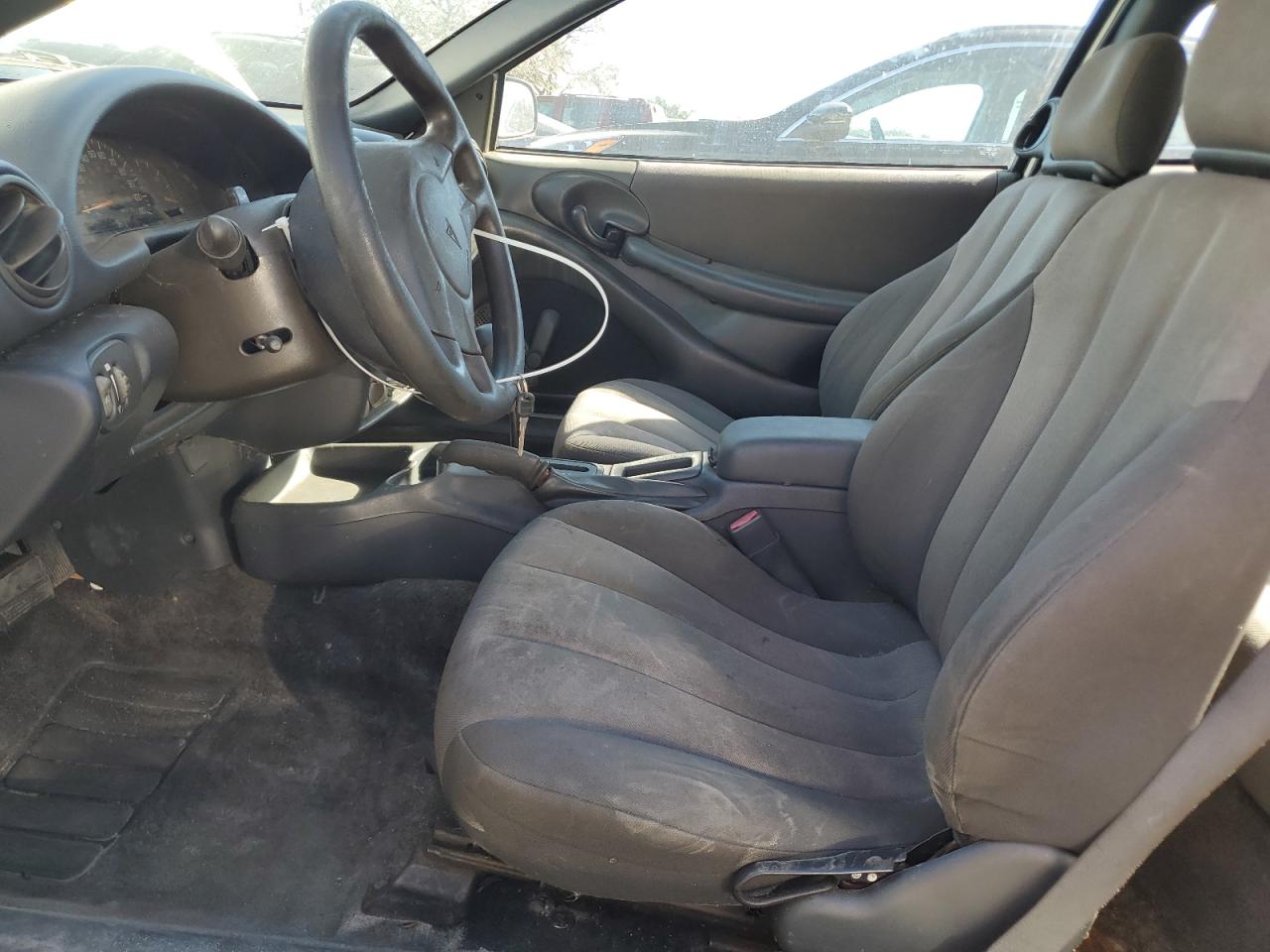 2004 Pontiac Sunfire White vin: 1G2JB12F847350354