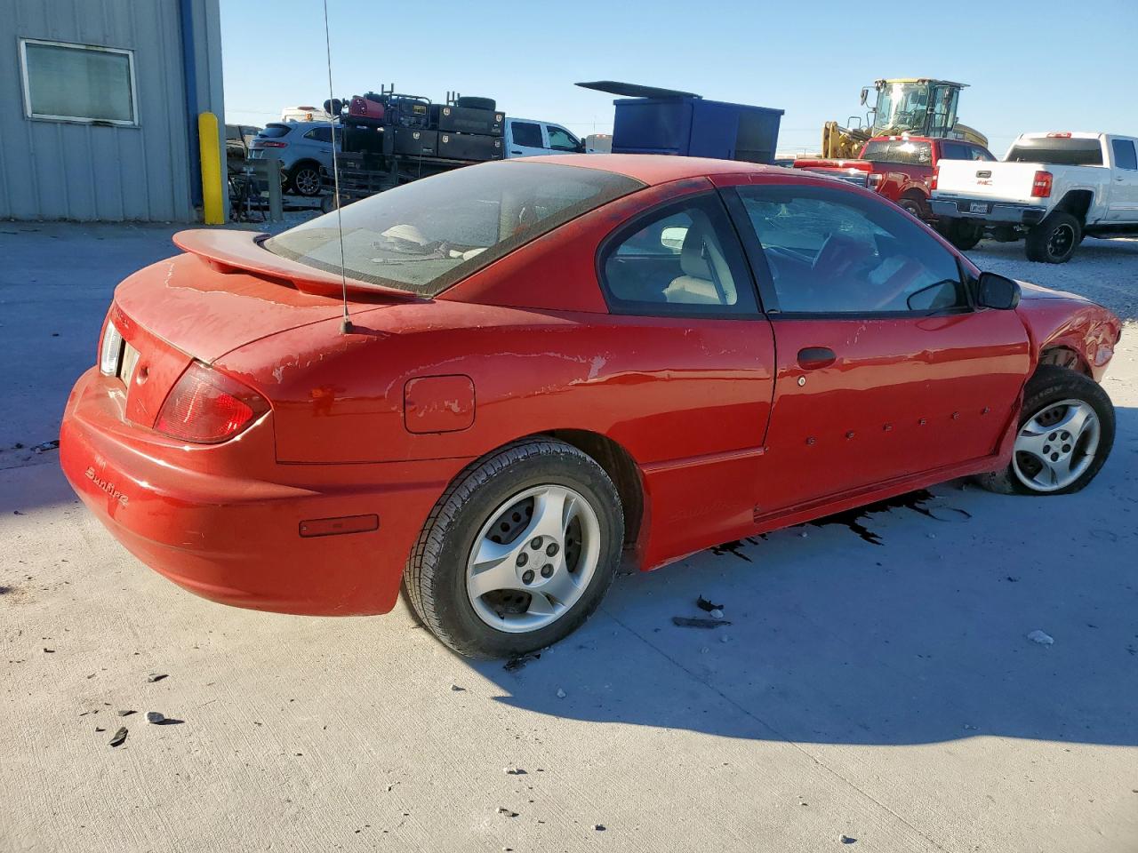 2004 Pontiac Sunfire Red vin: 1G2JB12F847353867