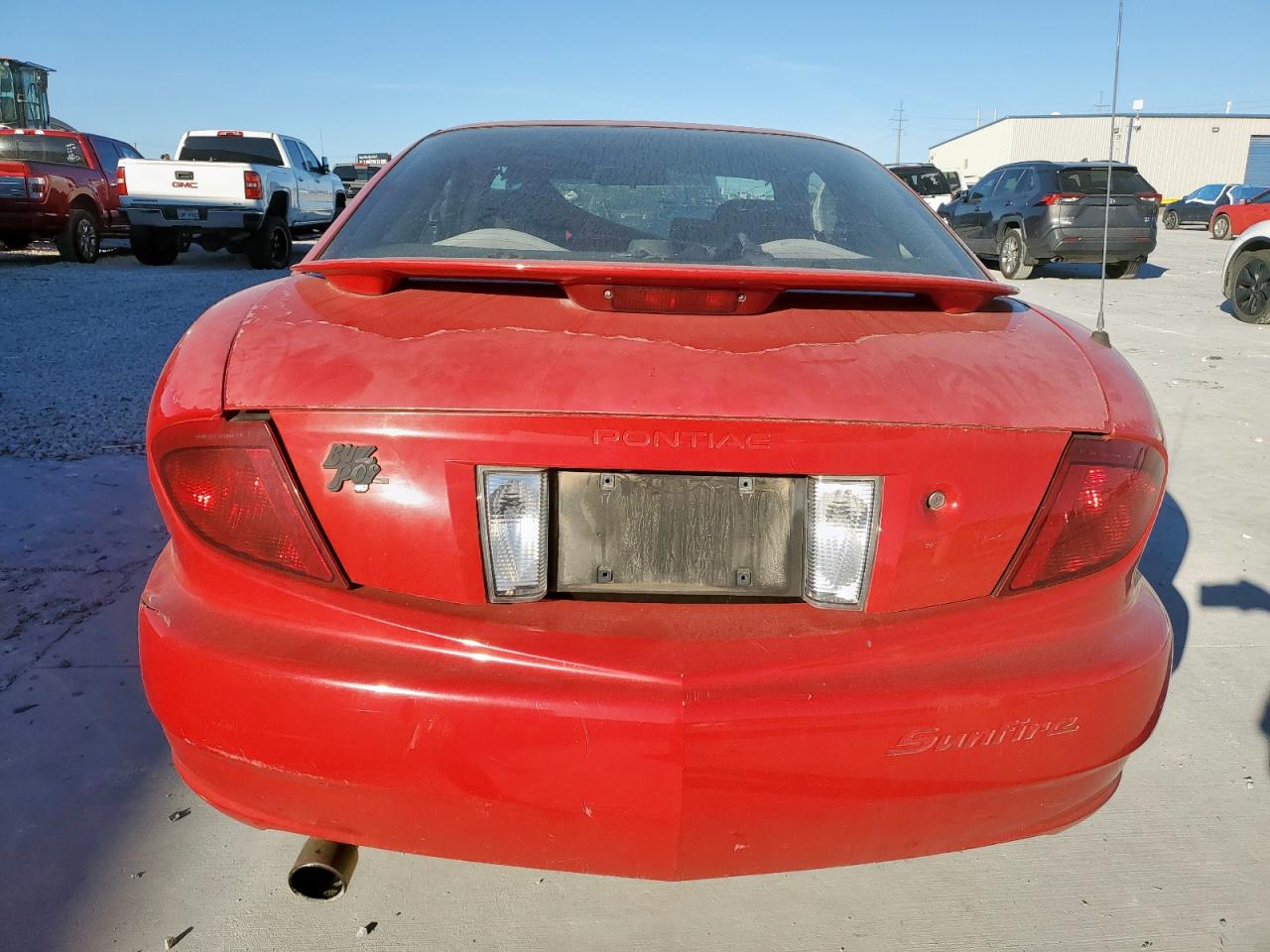 2004 Pontiac Sunfire Red vin: 1G2JB12F847353867
